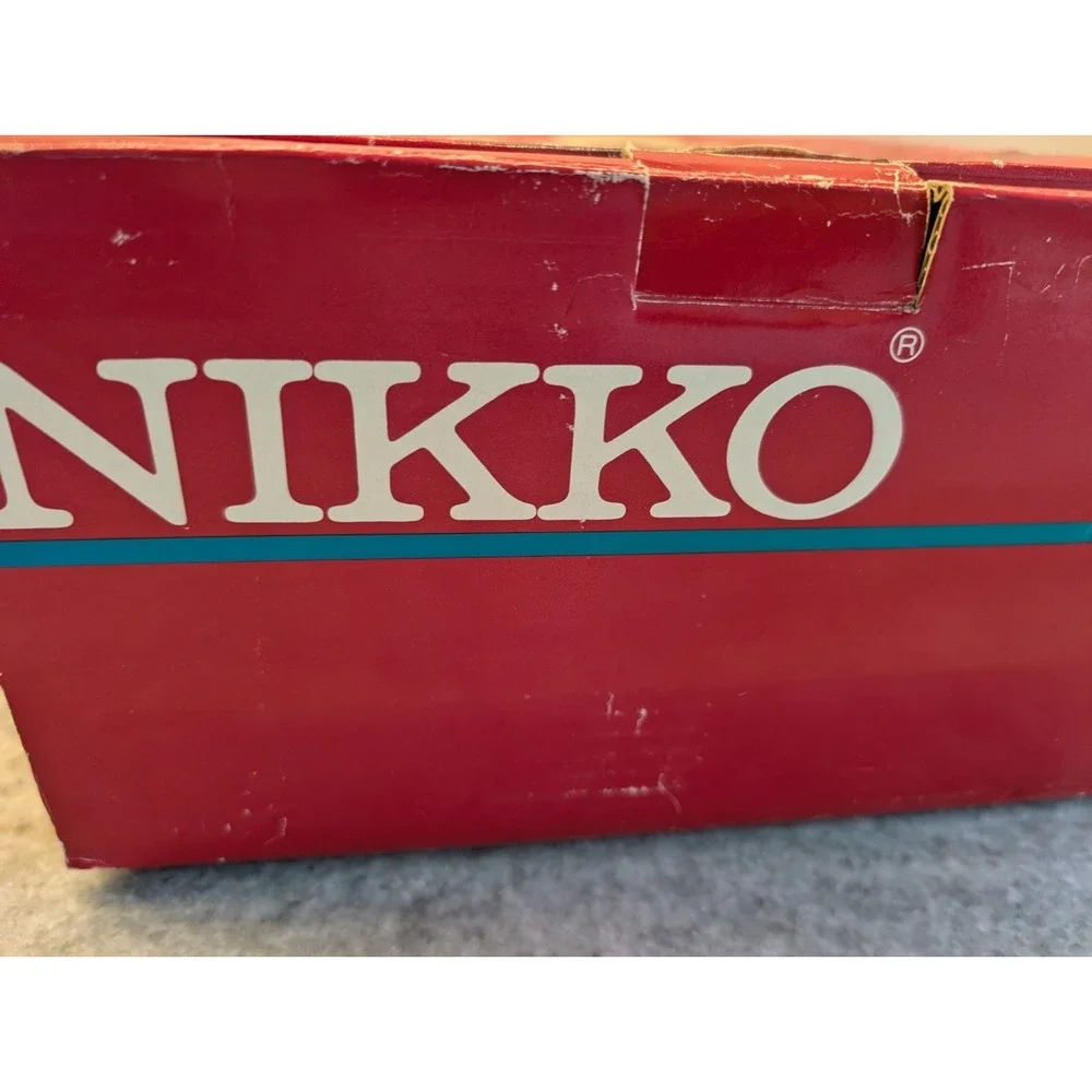 Vintage Nikko Christmas‎ Dinner Set: 4Plates, 4Teacups & Saucers, In Orig Box